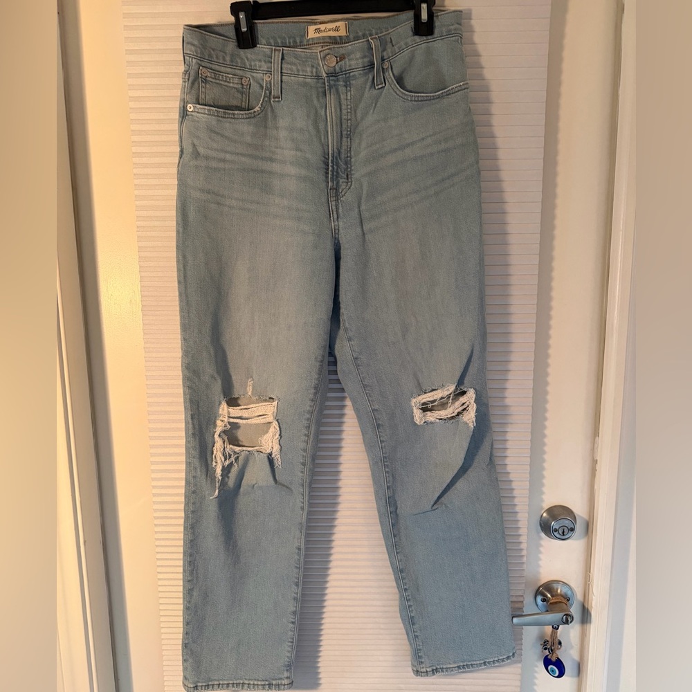 Madewell perfect vintage straight Jean